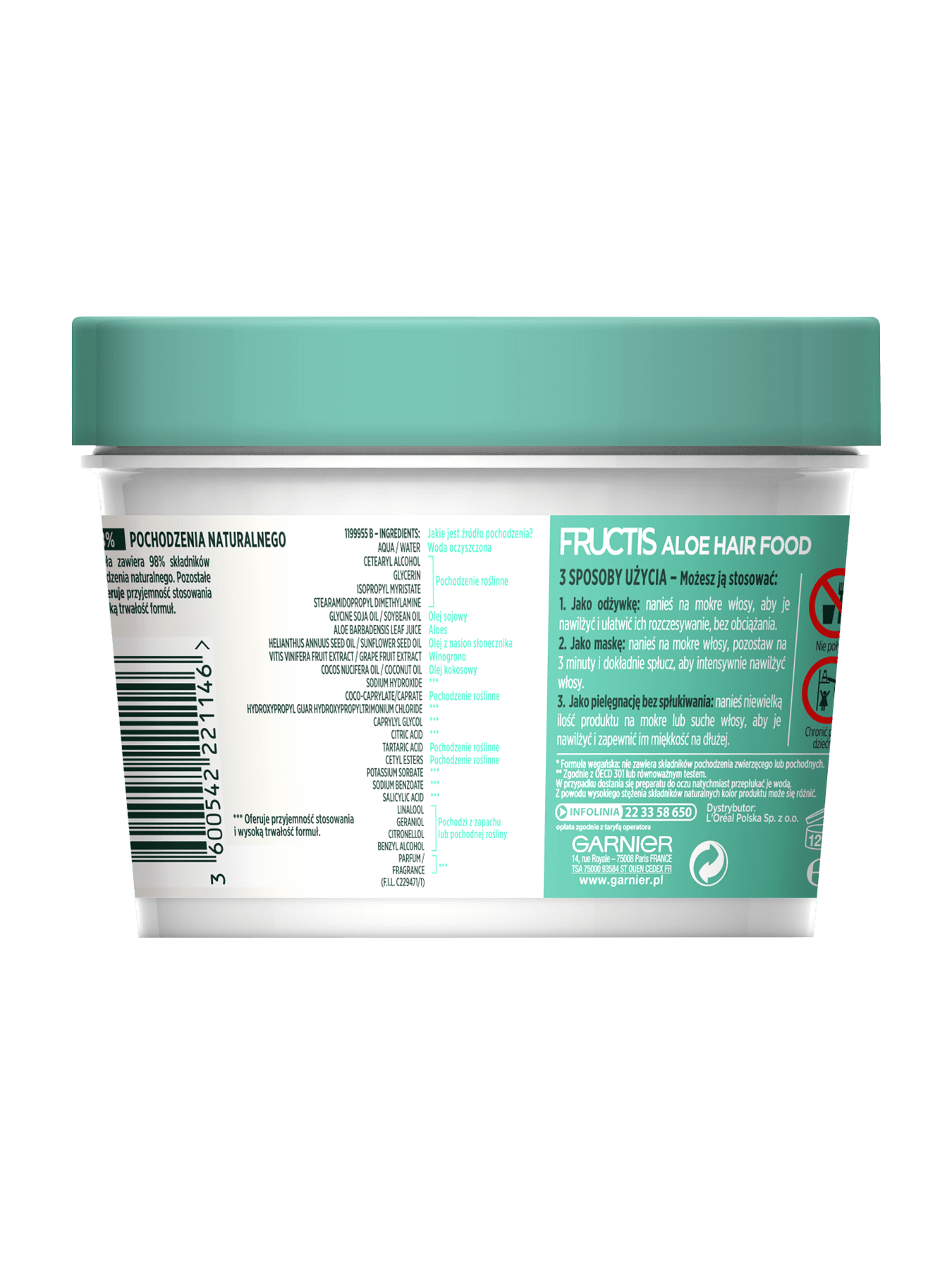 Fructis Hair Food aloe